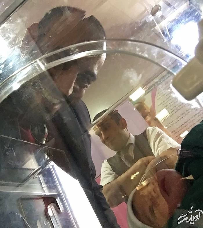 امیریل ارجمند همسر یاسمینا باهر و فرزندشان امیریل ارجمند